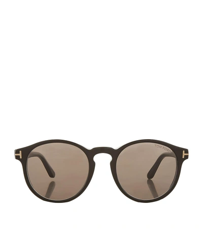 Tom Ford Round Sunglasses, Green, One Size