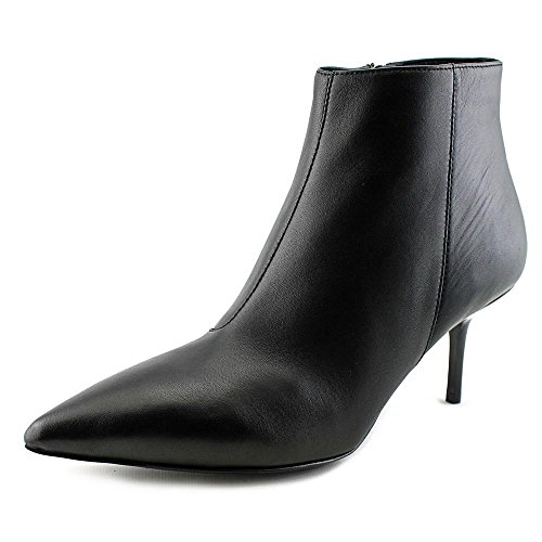 Burberry London Glossy Manor Women Leather Ankle Boot In Black | ModeSens