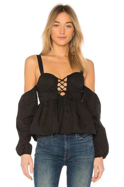 Tularosa Elsie Top In Black