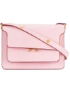 Marni Medium Trunk Shoulder Bag In Pink