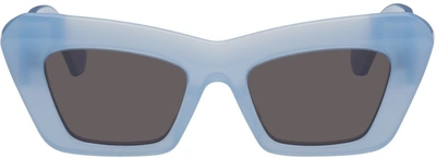 Loewe Oversized Cat-eye Acetate Sunglasses In Grey
