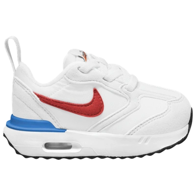Nike Kids' Air Max Dawn Sneaker In White/red/blue