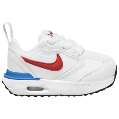 Nike Kids' Air Max Dawn Sneaker In White/red/photo Blue