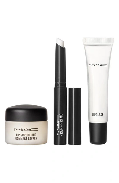 Mac Cosmetics Boldly Bare Prepped & Ready Lip Prep Kit $57 Value