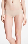 Calvin Klein 'invisibles' Hipster Briefs In Light Caramel