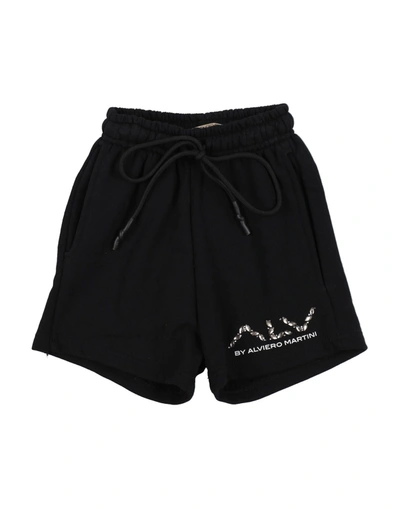 Alv By Alviero Martini Kids' Shorts & Bermuda Shorts In Black