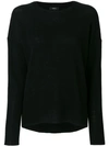 Theory Woman Karenia Cashmere Sweater Ecru