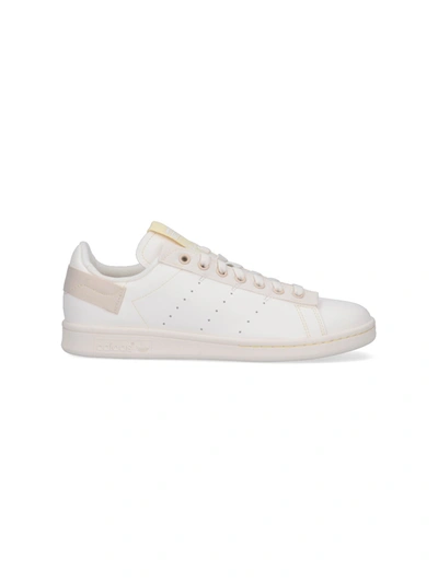 Adidas Originals Parley Stan Smith Sneakers In Off White In Multicolor