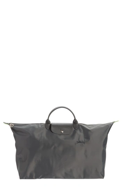 Longchamp X-large Le Pliage Travel Bag In Graphite