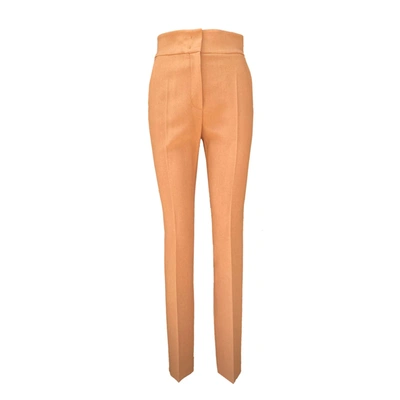 Max Mara Studio Pompeo Trousers In Orange