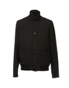 Moorer Bomber In Dark Brown