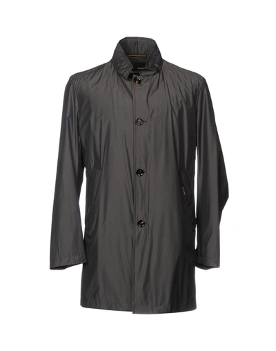 Moorer Full-length Jacket In Lead