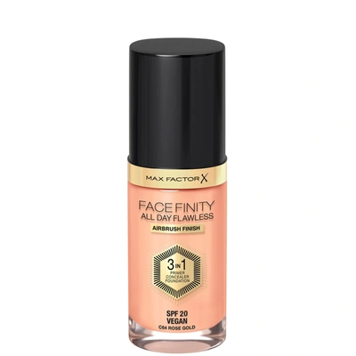 Max Factor Facefinity All Day Flawless Foundation 30ml (various Shades) - Rose Gold