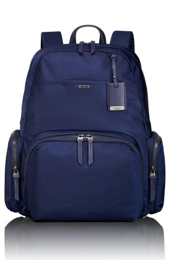Tumi Calais Nylon 15-inch Computer Commuter Backpack - Blue In Marine ...
