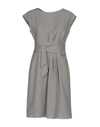 Armani Collezioni Short Dresses In Grey