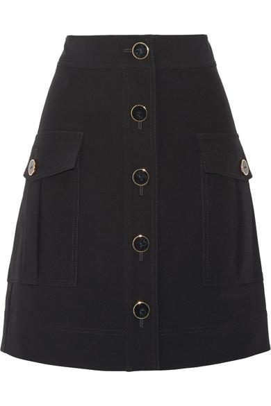 Dkny Stretch-cady Skirt In Black | ModeSens