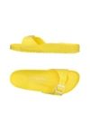 Birkenstock Sandals In Yellow