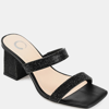 Journee Collection Shandee Tru Comfort Foam Heeled Sandal In Black