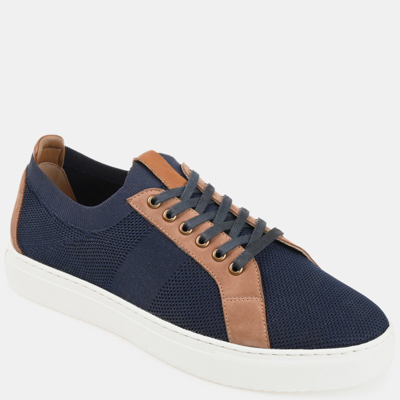 Thomas & Vine Gordon Knit Casual Sneaker In Blue