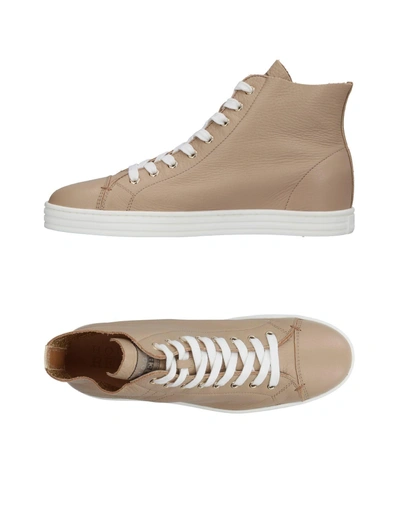 Hogan Rebel Sneakers In Sand