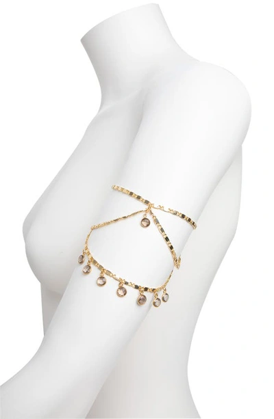 Vidakush Princess Convertible Arm Chain In Gold