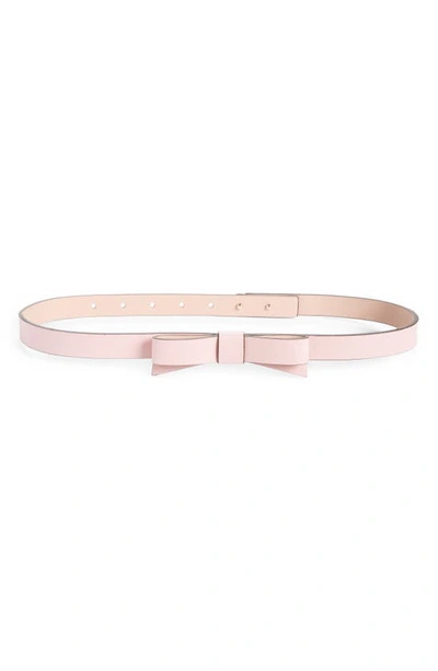 Kate Spade Bow Belt In Coral Gable