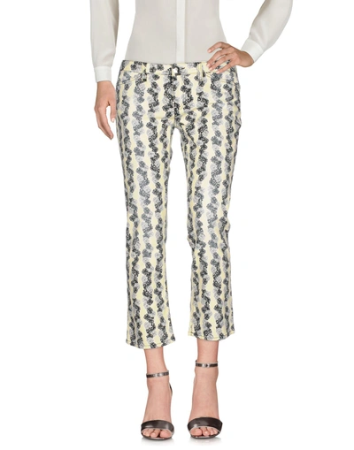 Pinko Casual Pants In Light Yellow