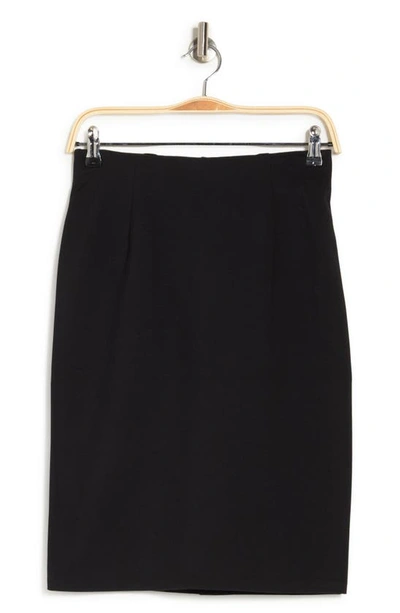 Nordstrom Rack Essential Ponte Skirt In Black