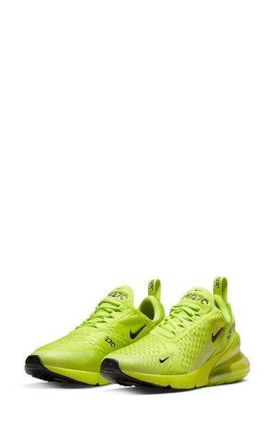 Nike Women's Air Max 270 Shoes In Atomic Green/black/light Lemon Twist