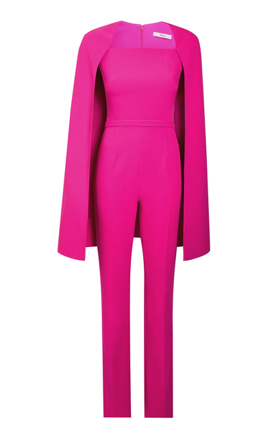 Safiyaa Women's Cinzia Cape-detailed Jumpsuit In Pink