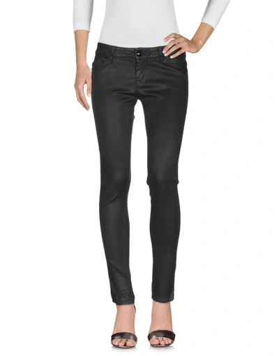 Love Moschino Denim Pants In Steel Grey