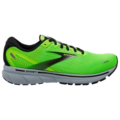 Brooks Mens  Ghost 14 In Green Gecko/blue/black