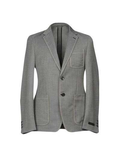 Prada Suit Jackets In Light Grey