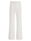 Careste Eloise High-rise Wide-leg Pants In White Sand