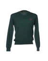 Fred Perry Sweaters In Green