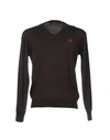 Fred Perry In Dark Brown