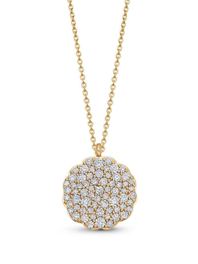 Astley Clarke 14ct Gold Plated Vermeil Silver Asteri Diamond Slice Pendant Necklace