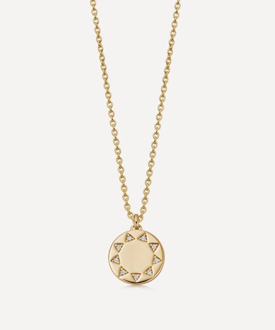 Astley Clarke 18ct Gold Plated Vermeil Silver Theirworld Pendant Necklace