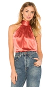 Ramy Brook Paige Top In Coral
