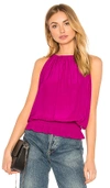 Ramy Brook Sleeveless Lauren Top In Pink