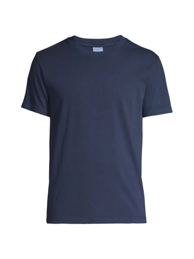 Onia Garment-dyed Jersey T-shirt In Blue