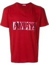 Valentino Always Printed T-shirt In Red
