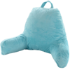 Cheer Collection Shredded Memory Foam Tv Pillow & Backrest In Blue