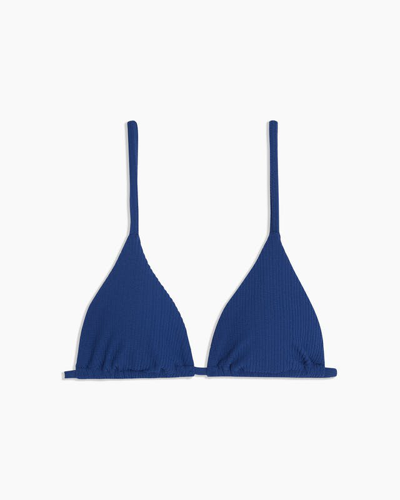 Onia Alexa Bikini Top In Blue