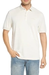 Tommy Bahama Coastal Crest Classic Fit Polo In Coconut Cream