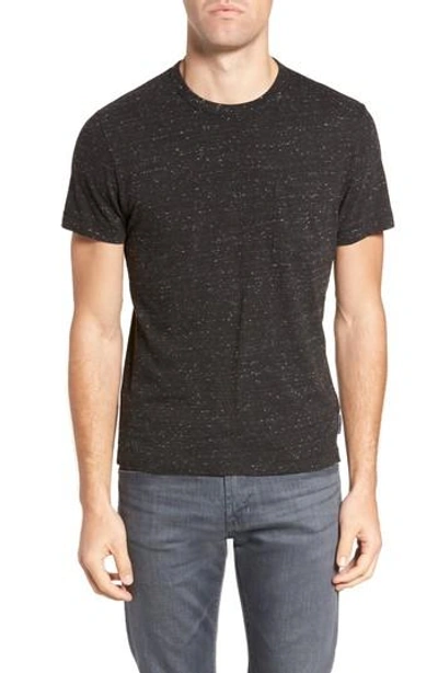 French Connection Granite Grindle Slim Fit T-shirt In Black