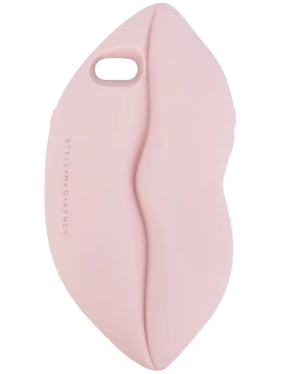 Stella Mccartney Lips Iphone 7 Case In Pink