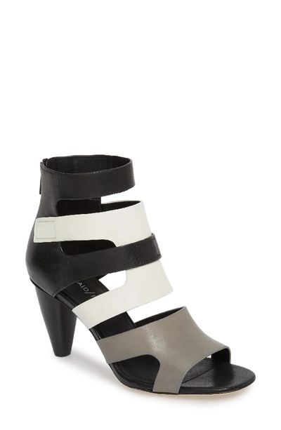 Donald J Pliner Women's Paula Leather Color-block High-heel Sandals In Pumice