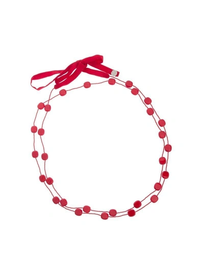 Maria Calderara - Necklace In Red