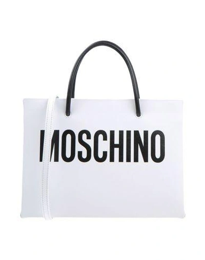 Moschino Handbags In White